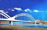 青藏铁路拉萨河大桥设计图